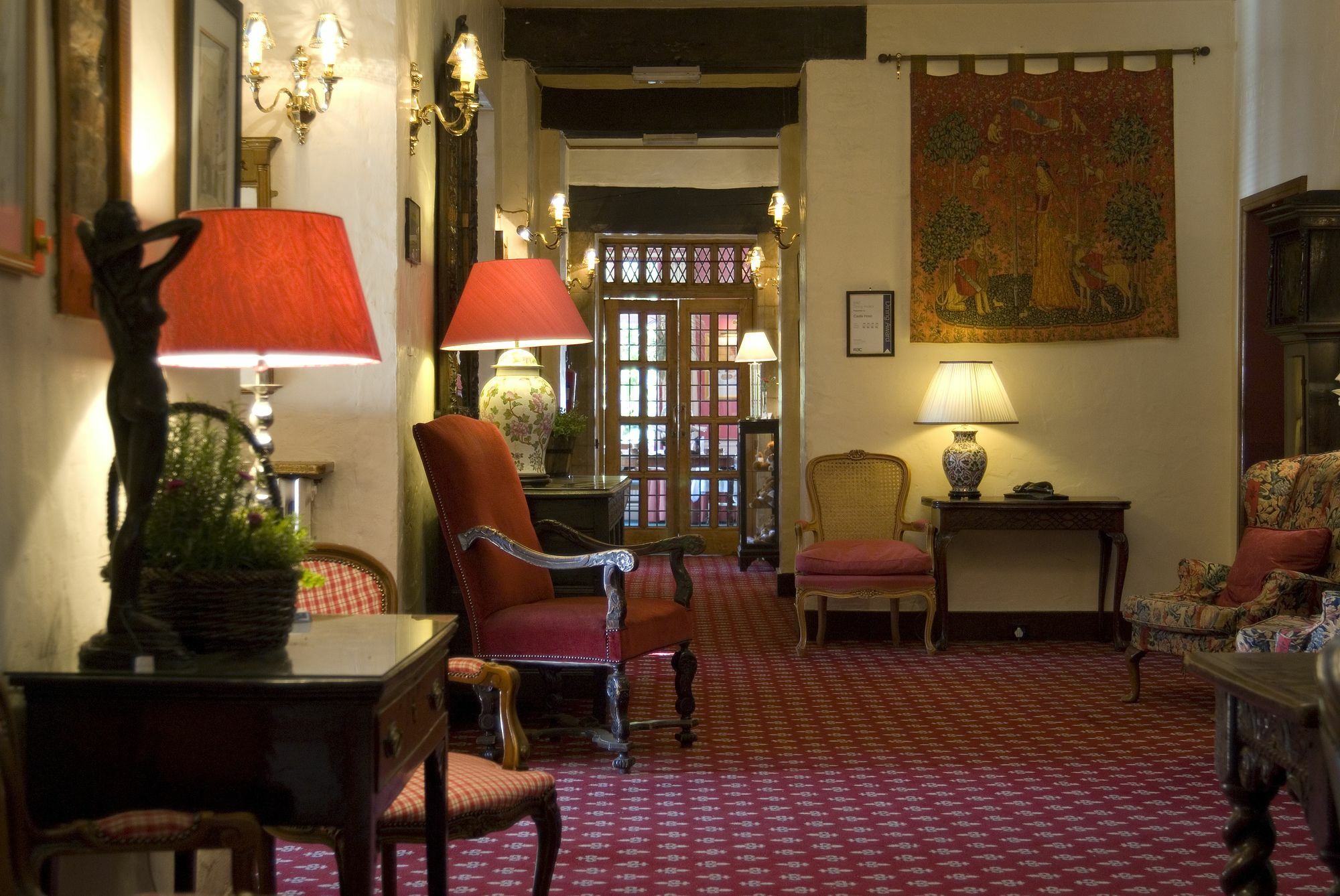 Castle Hotel Taunton Dalaman gambar